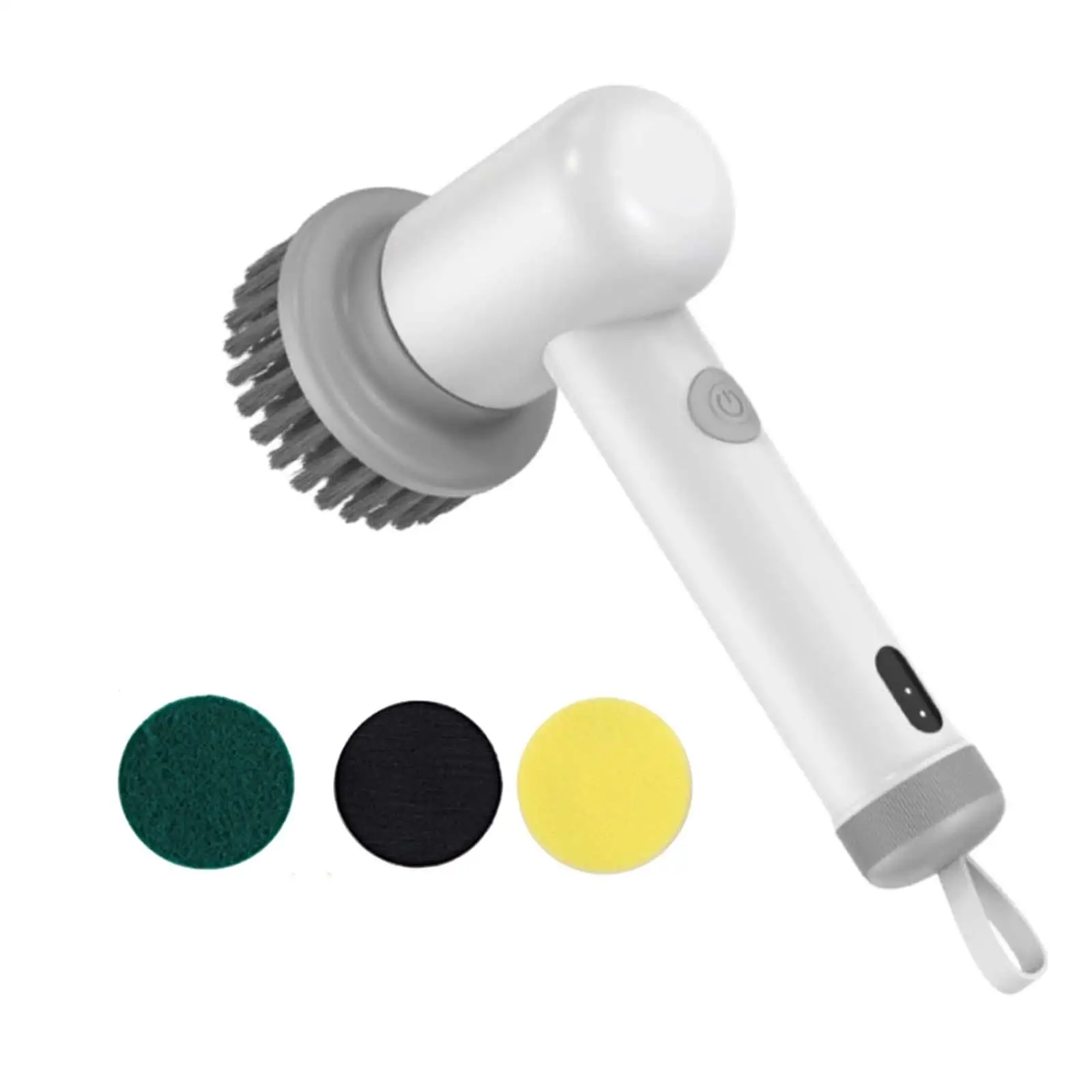 

Cordless Shower Scrubber Portable Power Scrubber IPX5 Waterproof Electric Scrubber Brush for Window, Shower, Tile, Floor