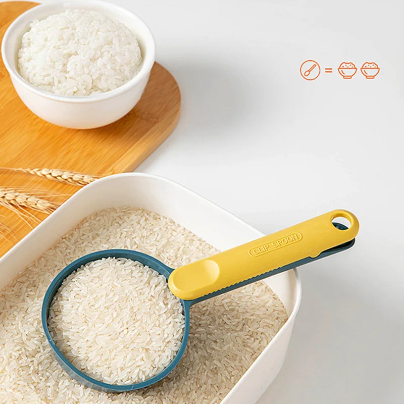 

Зерновые бобы, ложка для риса, кухонная Лопата для риса, зерна с зажимом, ложка, технические товары для дома