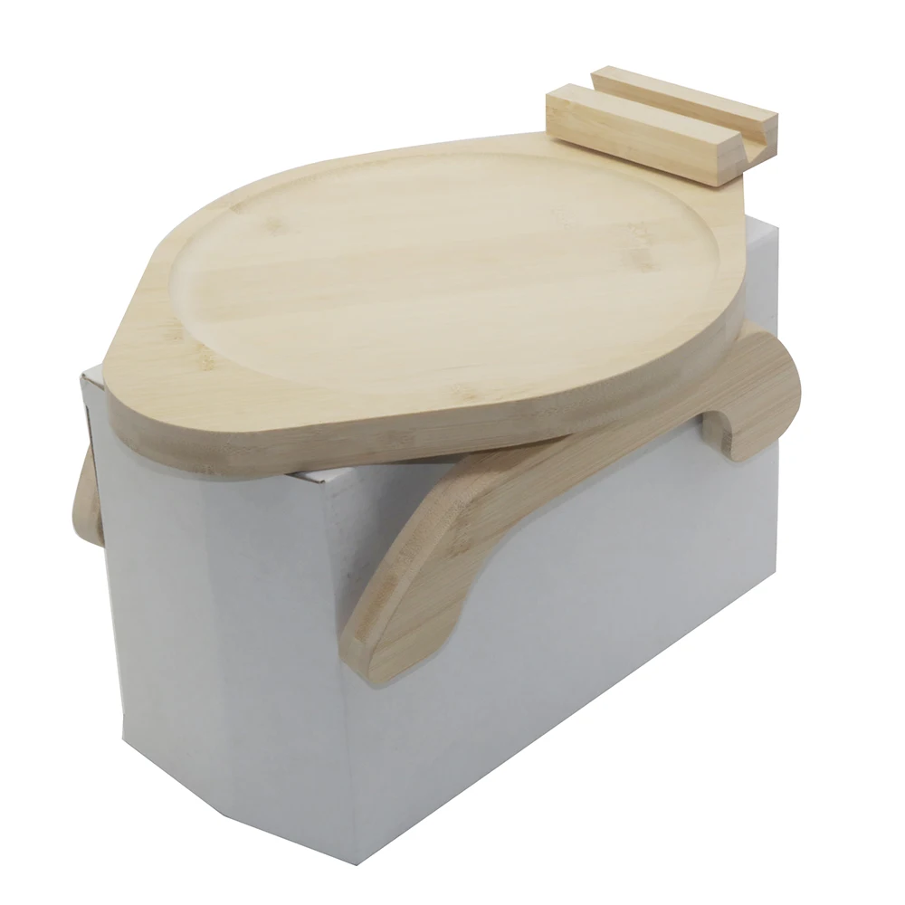 Бамбуковый и деревянный подлокотник для дивана поднос фруктов димсам с