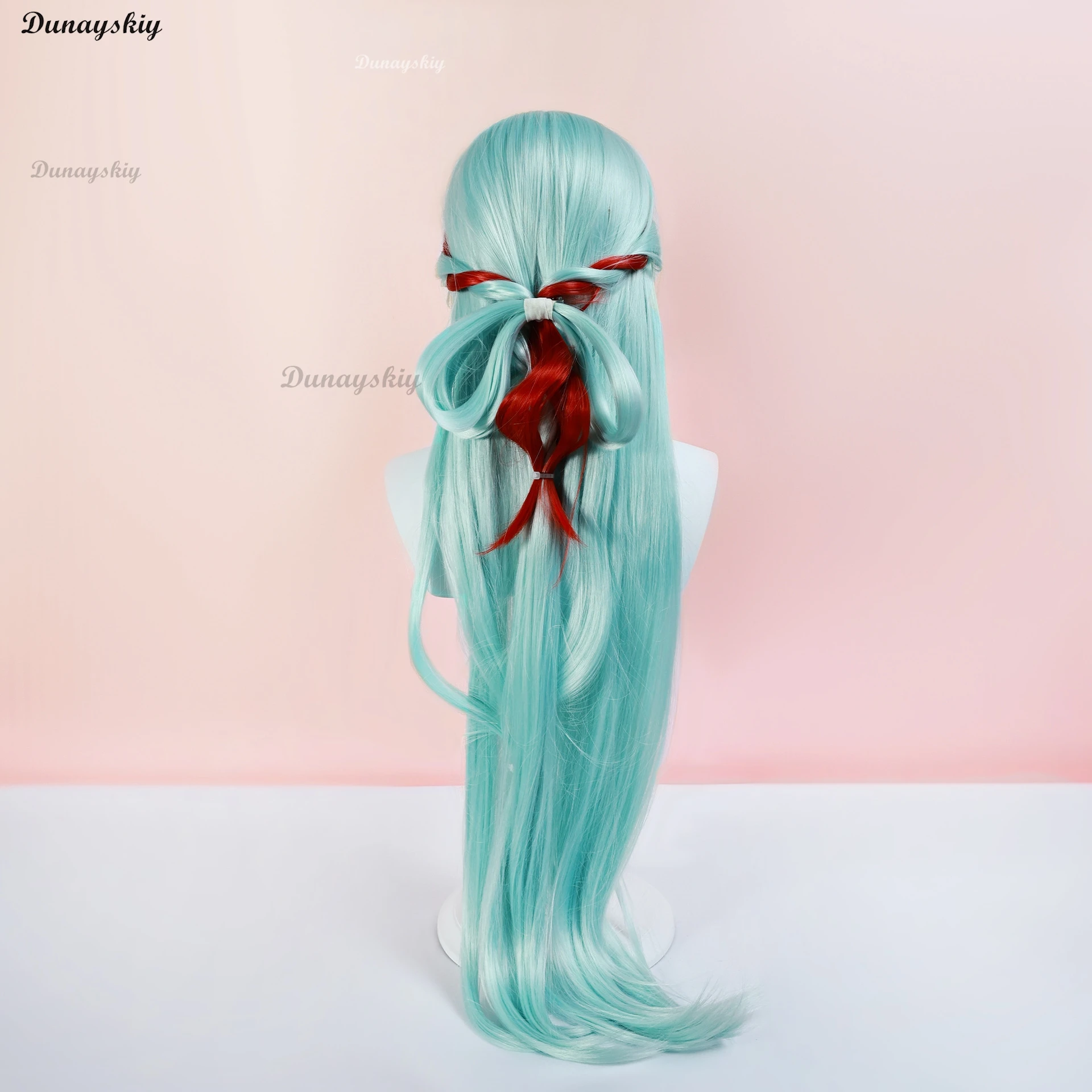 Shaosiyuan Косплей Парик Король Славы Женщины 120 см Длинный Зеленый Прямой Аниме