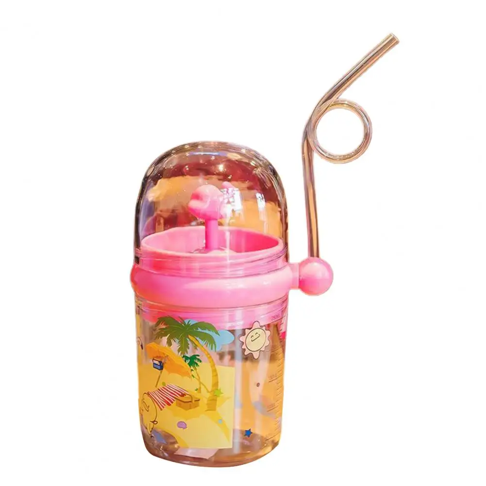 

250ml Children Bottle with Lanyard Kids Bottle Straw Feeding Bottle