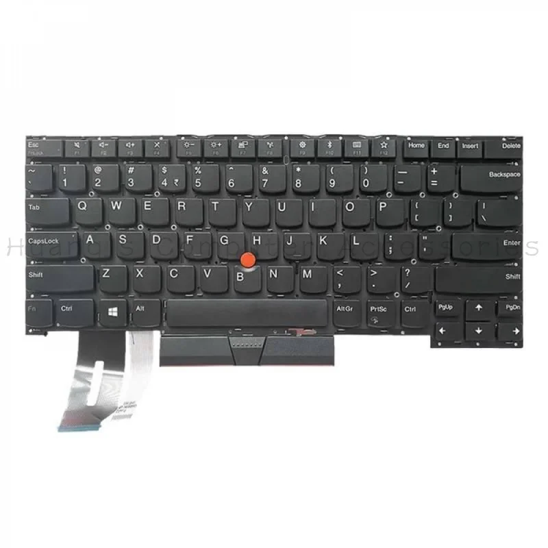 Фото Оригинальная сменная клавиатура для ноутбуков Lenovo ThinkPad P1 T490S T495S T13s T14S X1 Extreme X1, запасная часть. №1