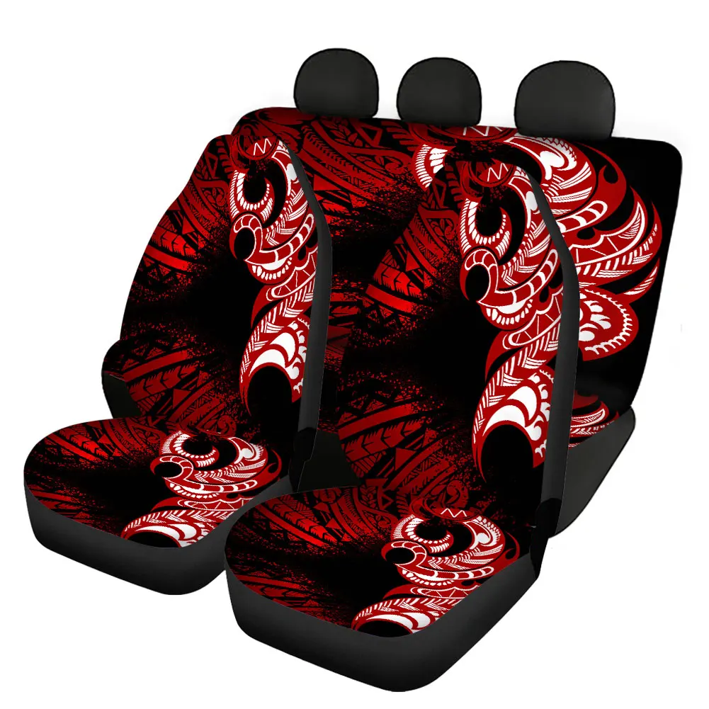 

Car Fashion Polynesian Tribal Tattoos Design Easy to Install Car Accessories Automobile Seat Protector Car Seat Covers