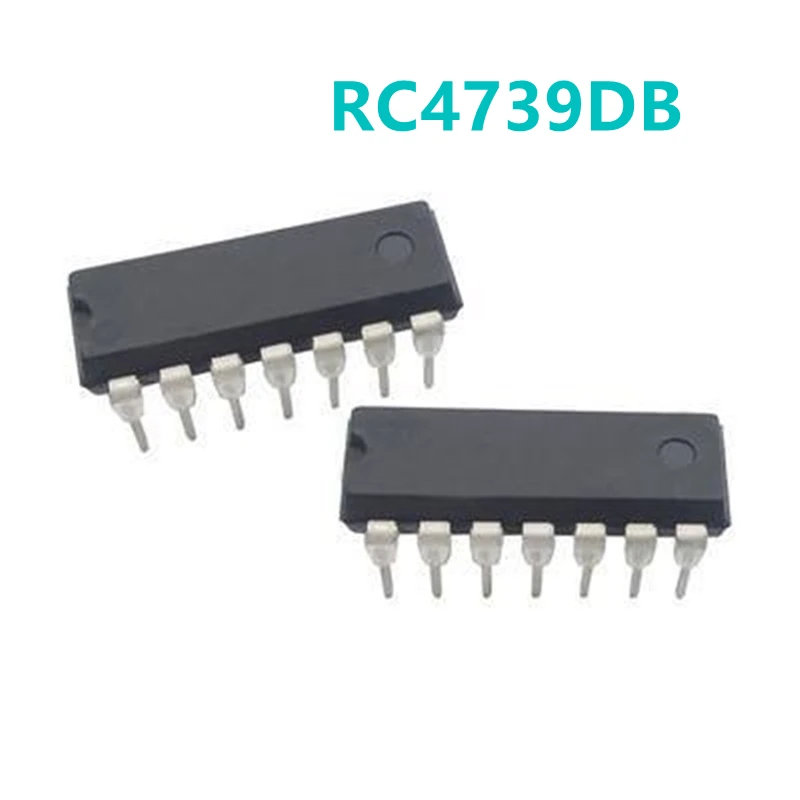 

Интегральные микросхемы RC4739DB RC4739 DIP-14 в наличии, 1 шт.
