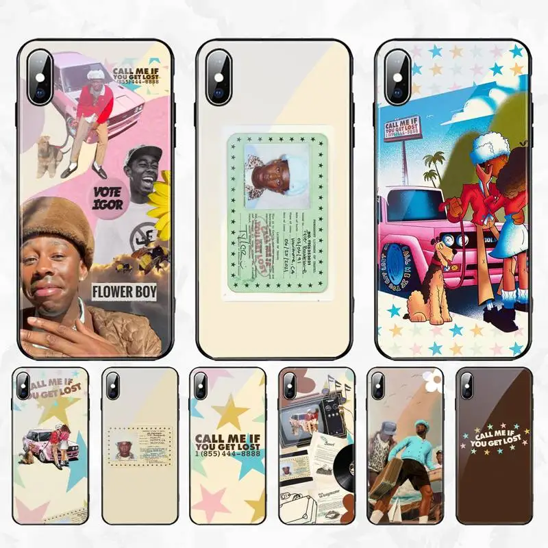 

Tyler The Creator CALL ME IF YOU GET LOST Phone Case For Iphone 11 12 13 14 Pro Max 8 Plus X Xr Xs Max Mini Tempered Glass Cove