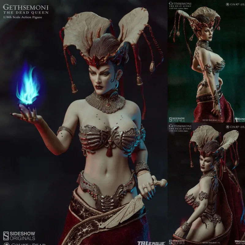 

Оригинальная Строительная фигурка 1/6 Death Court Queen из пвх смолы, Игрушечная модель 30,7 см, модель фигурки, коллекционный подарок