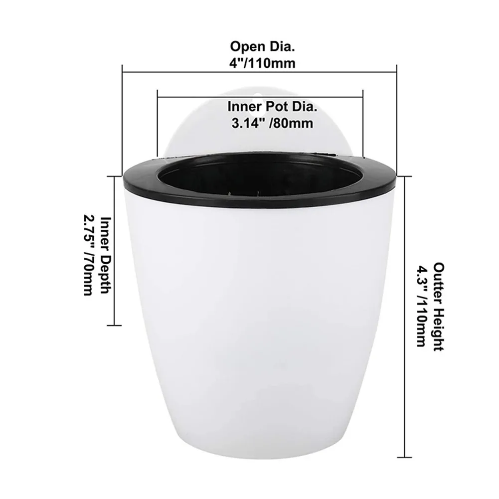 

Hanging Flower Pot Home Decoration Flower Garden Mounted Office Planter