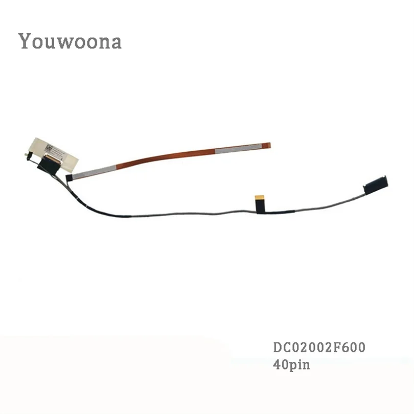 Новый оригинальный ЖК-кабель для ноутбука LENOVO YOGA 710-15 710-15isk Yoga 710-14 710-14ikb BIUY3 40pin DC02002F600