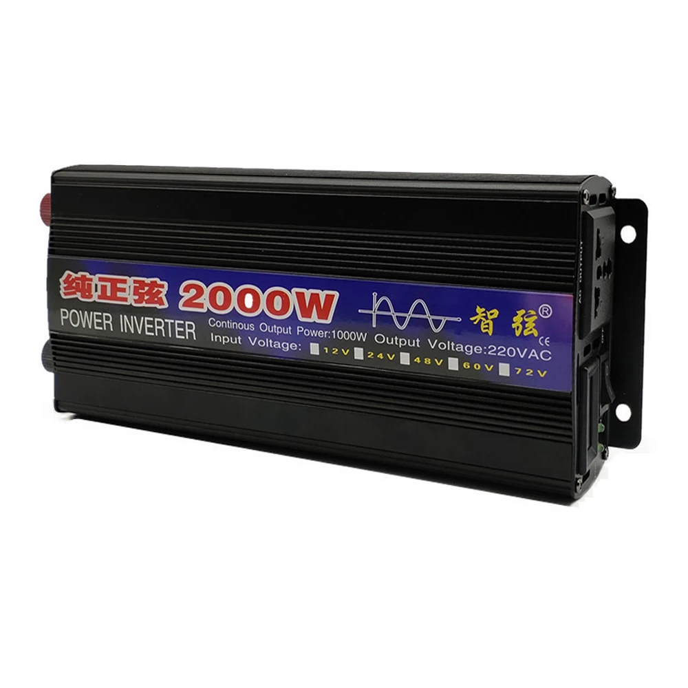 Инвертор немодулированного синусоидального сигнала 1000 Вт/1600 Вт/2000 Вт/3000 Вт