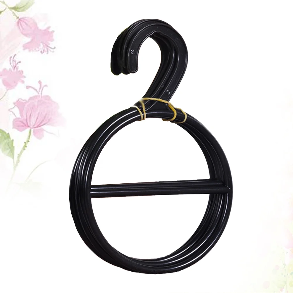 

Scarf Hanger Hangers Ring Belt Organizer Tie Clothes Holder Display Coat Slots Wall Non Roundties Scarves Hanging Shawls