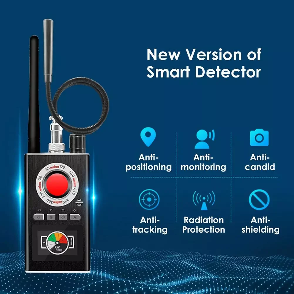 

K88 Многофункциональный антишпионский детектор с камерой GSM аудио обнаружитель ошибок GPS сигнал радиочастотный трекер Обнаружение капельни...