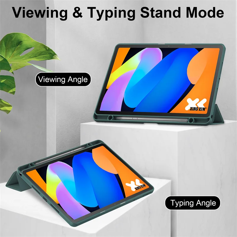 Фото Чехол для Lenovo Idea Tab 11, акриловый прозрачный смарт-магнитный чехол с держателем для ручки, чехол для Lenovo Idea Tab 11 tb336fu tb336zu №4