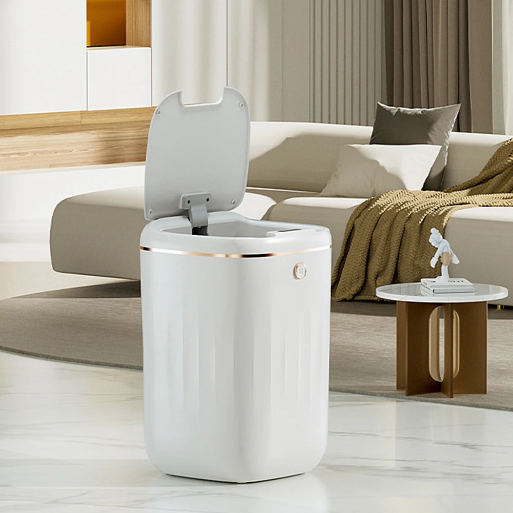 20 л мусорная корзина с автоматическим датчиком бытовая IPX5 водонепроницаемая