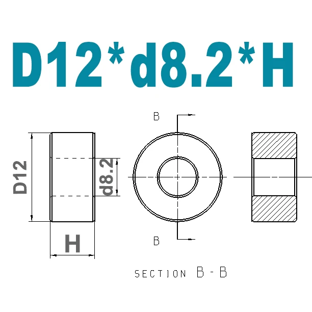 

Алюминиевые втулки M3 M4 M5 M6 M8
