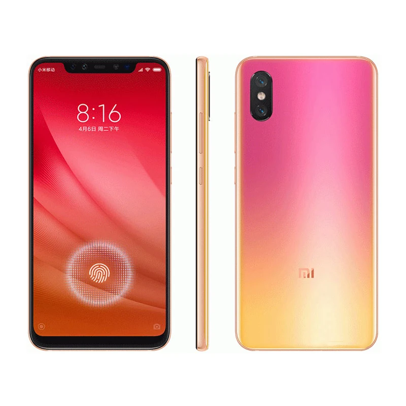 Smartphone Xiaomi Mi 8 PRO inch 6.21 battary 3400 mAh Snapdragon 845 1080x2248 pixels charging 18W Global Version