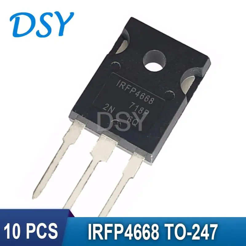 

10pcs IRFP4668 IRFP4668PBF TO-247 130A 200V Field Effect Tube Chip