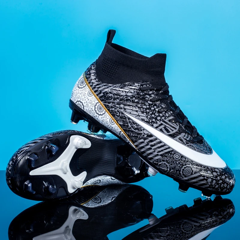 Мужские уличные футбольные бутсы FG/TF профессиональная футбольная обувь унисекс