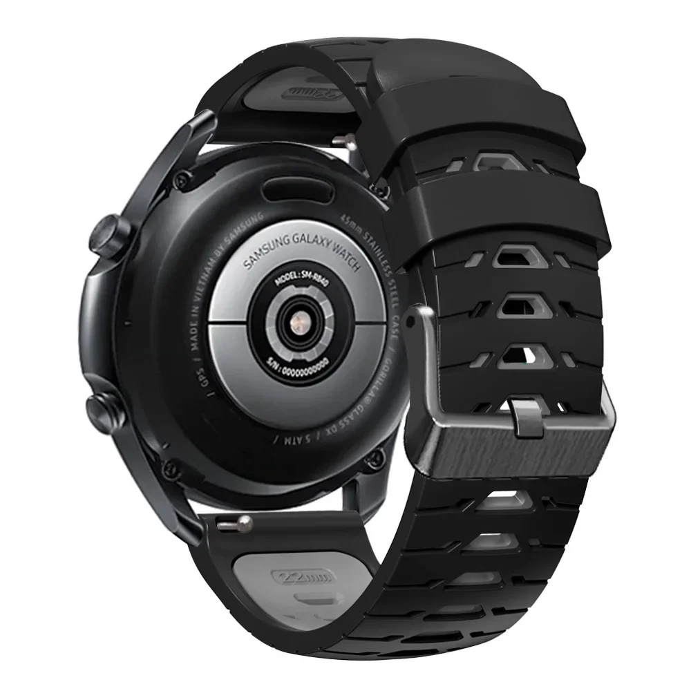 Фото Силиконовый ремешок 22 мм для HUAWEI WATCH GT 5 4 46 мм GT5/GT3/GT2/Ultimate/Buds, ремешок для часов HUAWEI WATCH 4 3 Pro, браслет-браслет №4