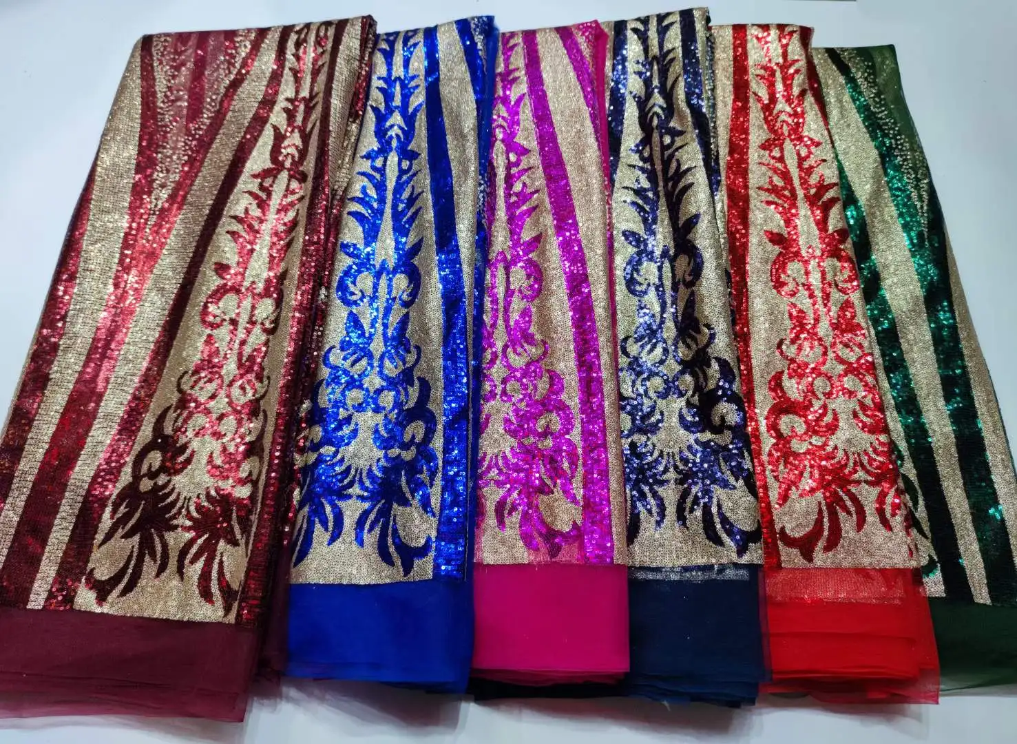 Африканская кружевная ткань 2022 новейшая синяя индийская сари высокого качества