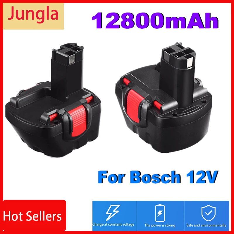 

2023 new for Bosch 12V 12800mAh PSR Rechargeable battery 12V 12.8Ah AHS GSB GSR 12VE-2 BAT043 BAT045 BAT046 BAT049 BAT120 BAT139