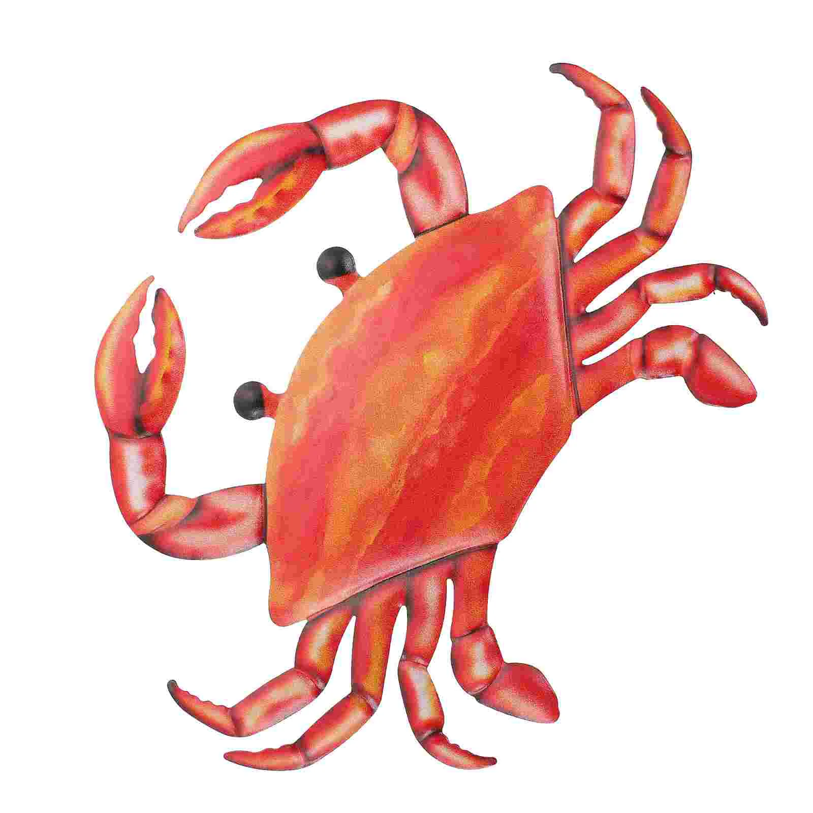 

Under The Sea Wall Decal Country Decor Red Metal Sculpture Vintage Home Garden Hanging Patio