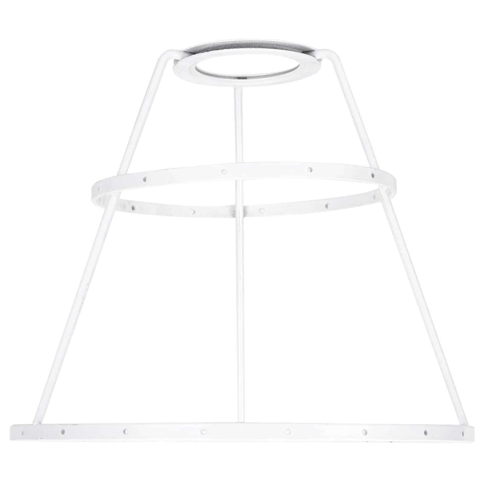 

Frame Iron Craft Desk Light Frame DIY Lampshade Frame Tabletop Light Frame for Replacement Desk Light Support