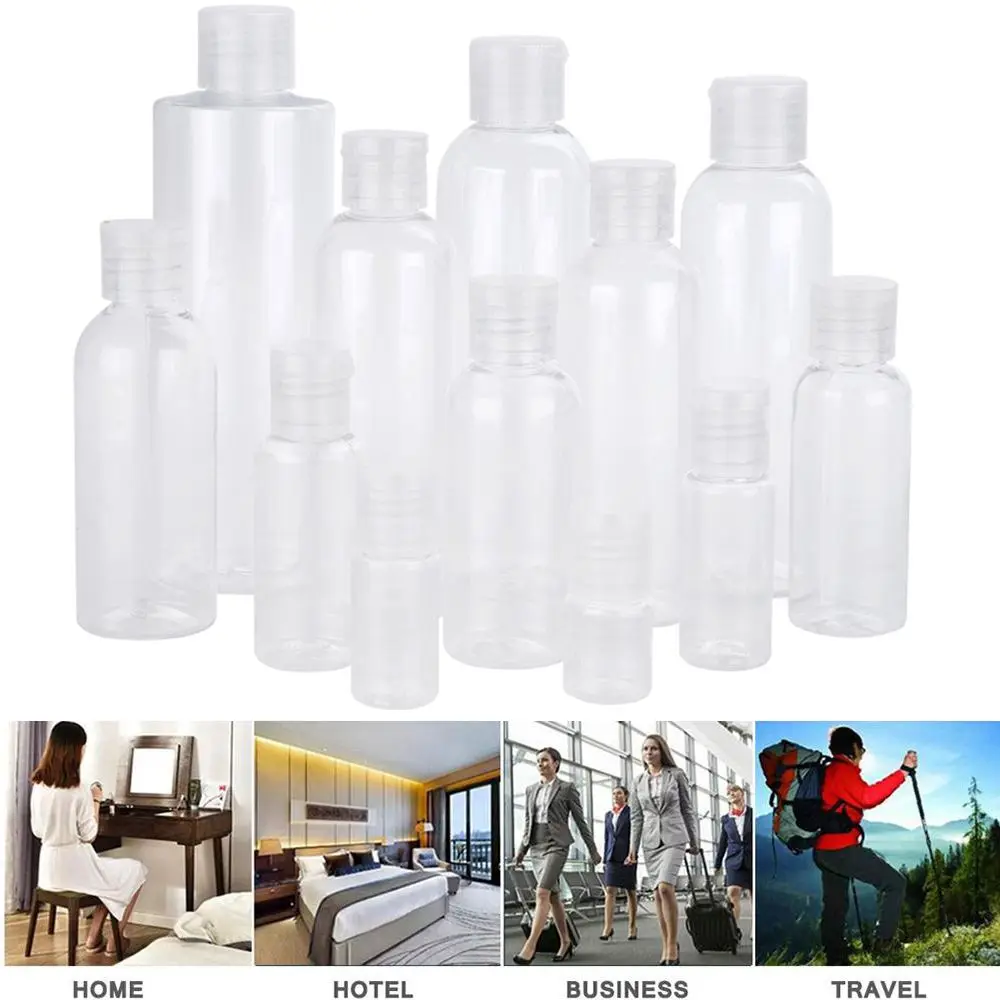 

Safe Portable Travel Perfume Plastic Spray Bottle Refillable Bottles Transparent Liquid Dispensers