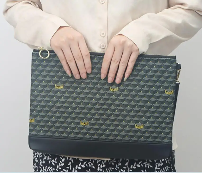 

Fashion Genuine Leather Man's Clutch Bag Pouch Zipper Handbag Large Travel Business Designer Bags Golf Bags for Women's