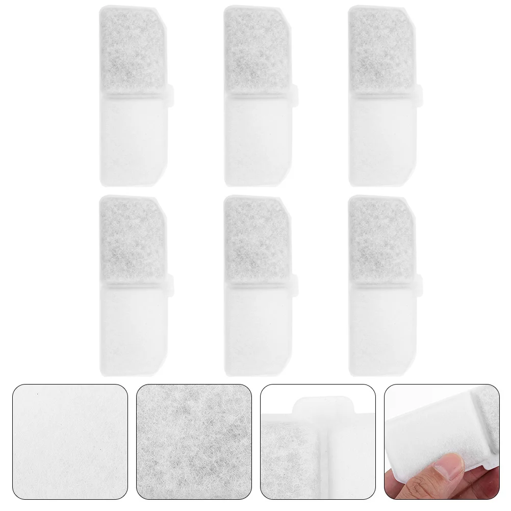 

Water Fountain Pet Filters Filter Dispenser Cat Dog Replacement Drinkingwaterer Supplies Filtering Mat
