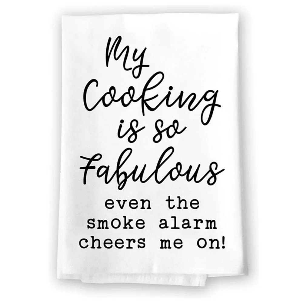 Honey Dew Gifts Funny Kitchen Towels, My Cooking is so Fabul