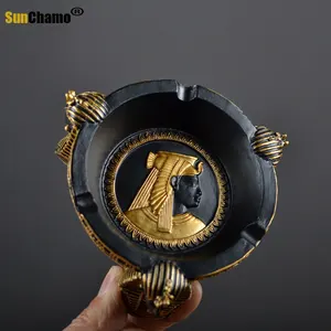 Креативная египетская наклейка для офиса, древнего Фараона, домашняя сигара, спальни, гостиной, декоративная форма, пепельницы для сигар