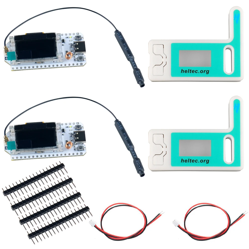 

2 комплекта макетной платы ESP32 LoRa V3 868–915 МГц SX1262 0,96-дюймовый OLED-дисплей BT + WIFI Lora Kit для Arduino IOT Smart Home