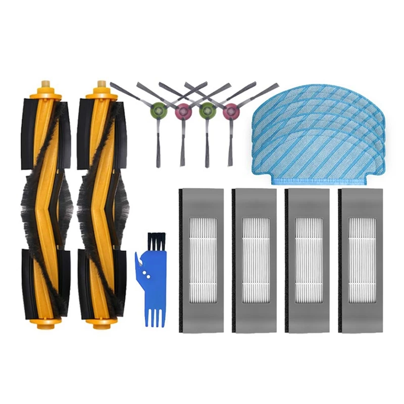 

Горячая Распродажа Для Ecovacs DEEBOOT OZMO T8 + / T8 AIVI / T8 Max Ecovacs DEBOT N8 + / N8 Plus / N8 Pro Основная боковая щетка Hepa фильтр Швабра