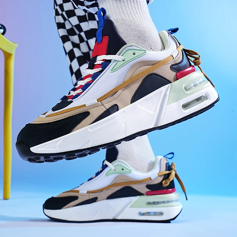 2022 Men sport Running Shoes Breathable Autumn air mesh Sport Shoes Big Size outdoor comfortable Sneakers Tennies shoes