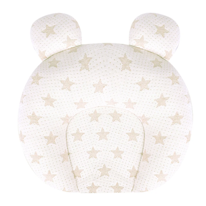 

Baby Anti-bias Head Latex Stereotyped Pillow Newborn Protective Shaping Pillows Infant Sleeping Cushion for 0-1 Years Old