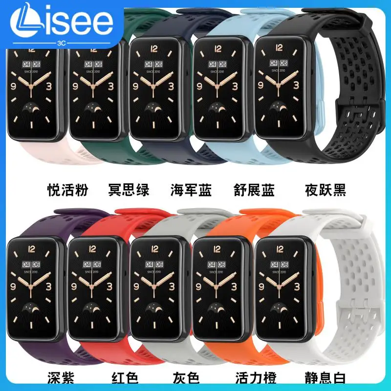 

Smart Accessories 26mm Watch Strap Watchband Sports Wristband For Xiaomi Bracelet 7pro Breathable Replacement