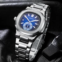 luxury military watches top brand chronograph quartz watch for men luminous watch male clock tonneau wristwatch reloj hombre