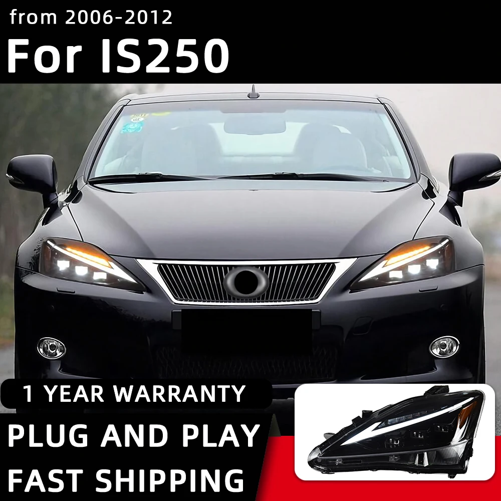 

Стайлинг автомобиля, фары для Lexus IS IS250 IS300 350 светодиодный, фары 2006-2012, фары головного света, дневные ходовые огни, автомобильные линзы