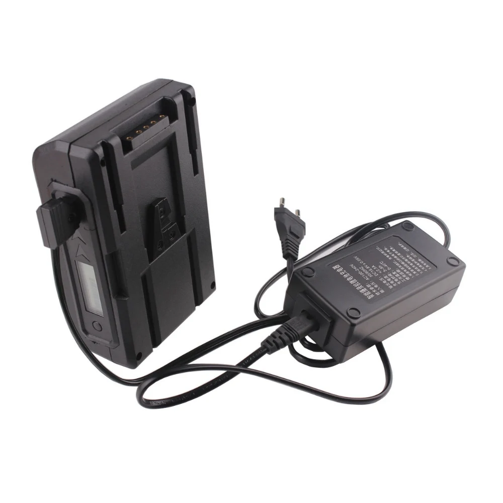 

Lanparte 150Wh V-Mount Li-ion Battery with LCD Screen+D-Tap DC Charger Power Supply for DSLR Rig