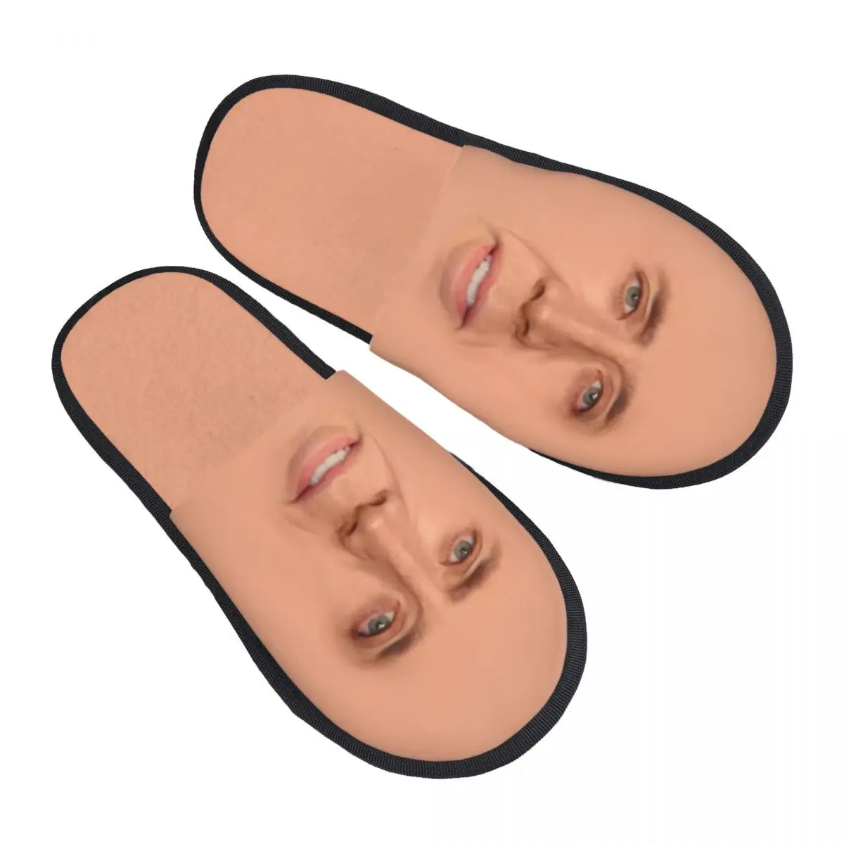 Пользовательские гостевые тапочки Николаса Кейджа Meme для ванной комнаты женские