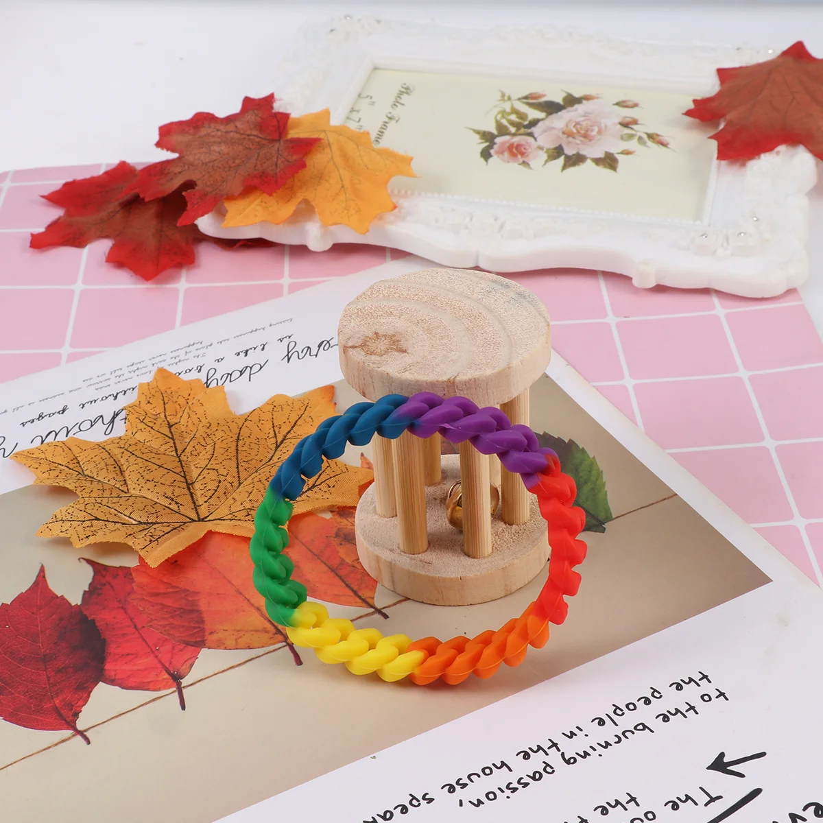 6 шт. силиконовые браслеты для девочек