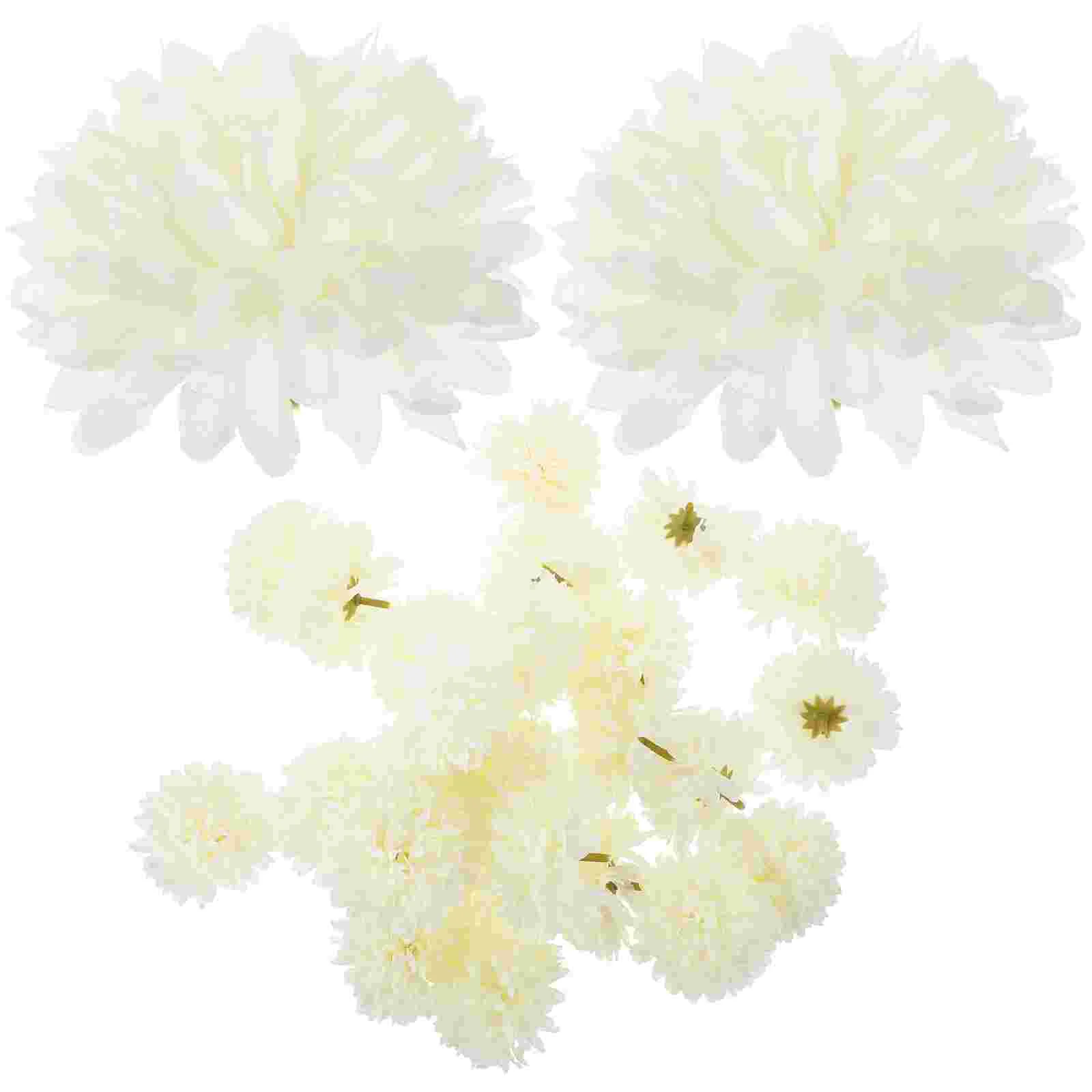

50pcs Fake Flowers Unique Good Artificial Chrysanthemum Wedding Flower Adornment Fake Flower Decorations