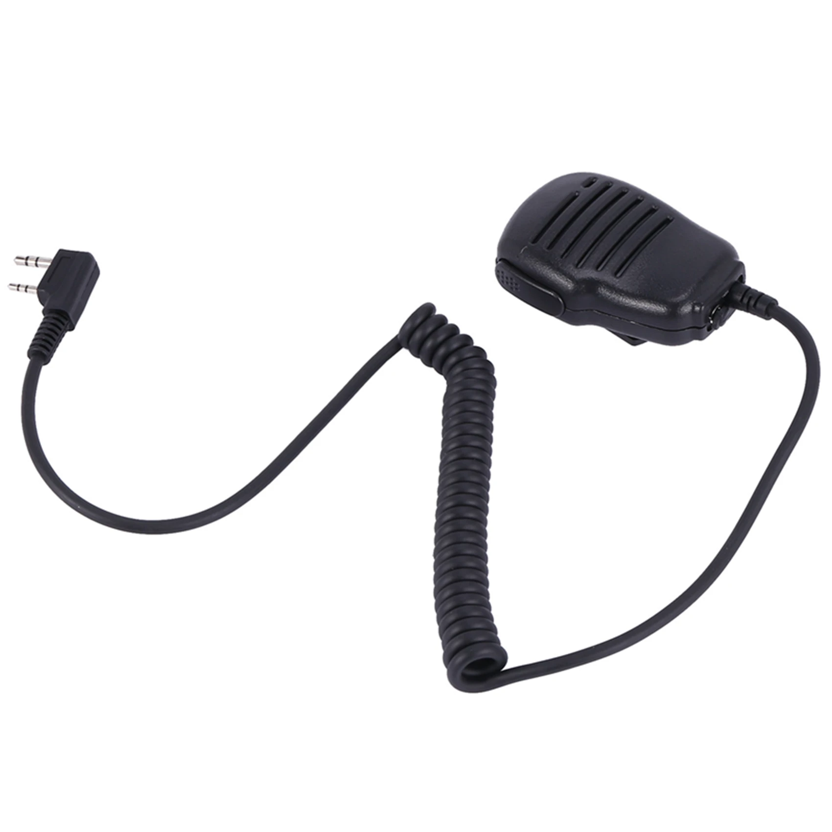 Фото N93RNEW! 2-контактный мини-динамик PTT с микрофоном для раций BAOFENG Kenwood, BAOFENG UV-5R, UV-82, BF-888S, двухсторонняя ради №2