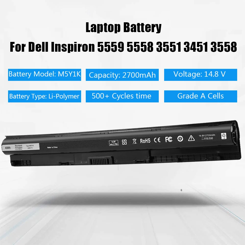 Аккумулятор LISCN для DELL Inspiron