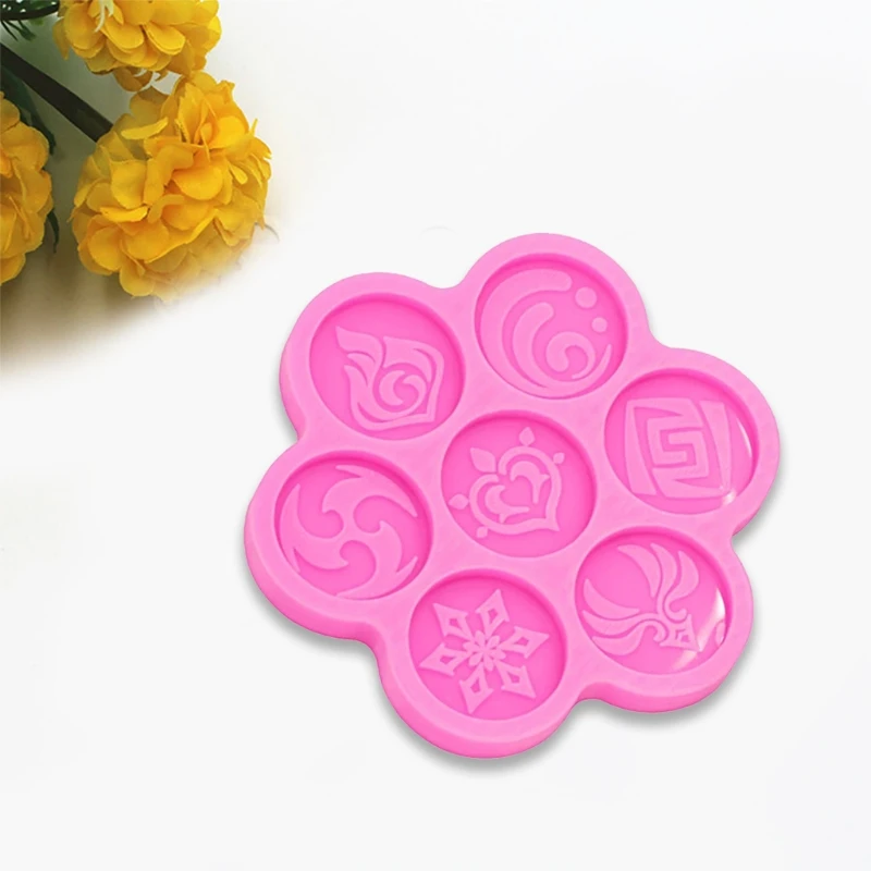 

634D Shiny Original God Gods Eye Pendant Epoxy Resin Mold Earring Keychain Silicone Mould DIY Crafts Jewelry Necklace Mold