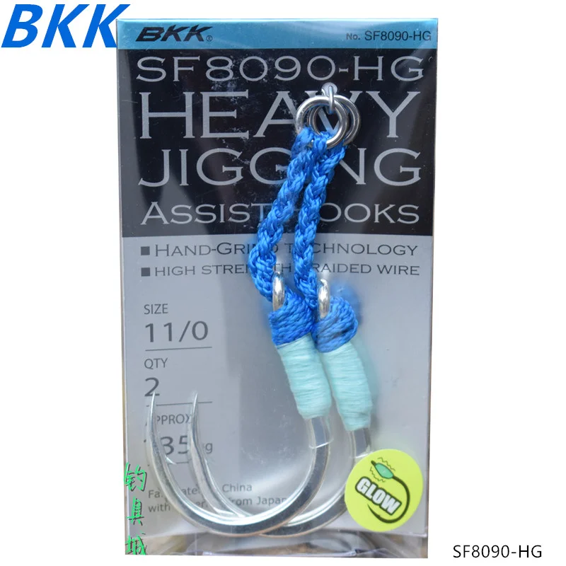 

BKK sf8090-hg связать веревку и усилить Железный крючок пластины рыбы Niugang большой объект крючок морской рыбалки