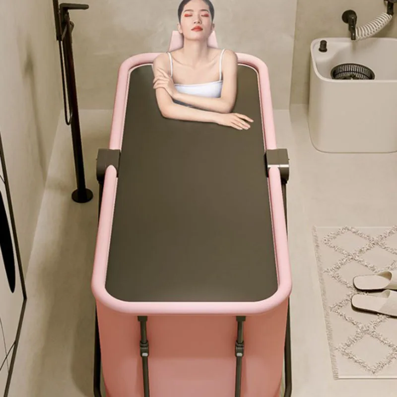 Портативная ванночка для взрослых складная льда с глубоким вырезом