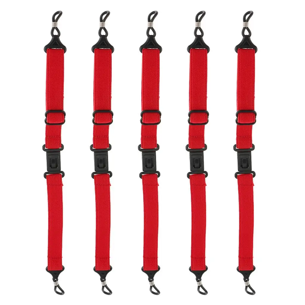 

5pcs Sports Eyeglass Cord Eyewear Chain Glasses Holder Lanyard Choose Color