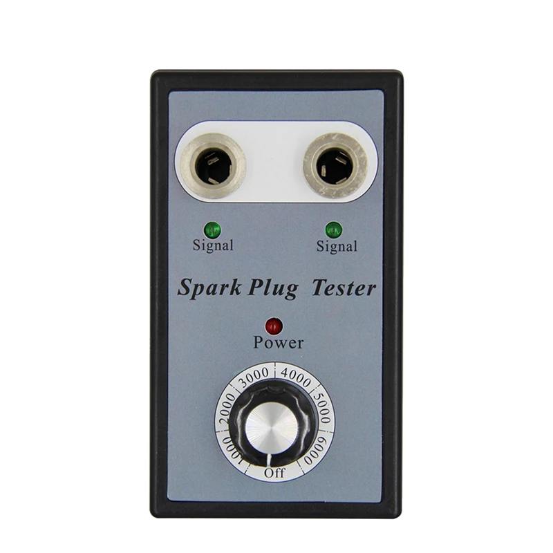 Car Spark Plug Tester Ignition Testers Automotive Diagnostic Tool Double Hole Analyzer For 12V Vehicles Track