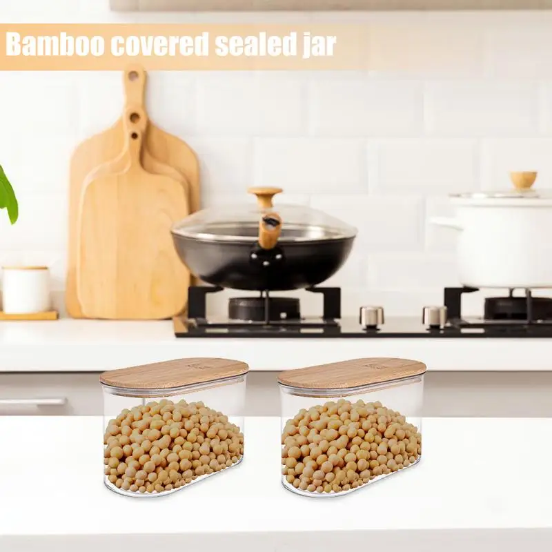 Герметичный контейнер для риса хранения зерен пищевого класса прозрачная